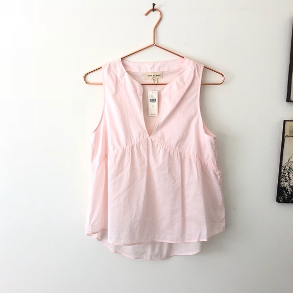 ANTHROPOLOGIE CLOTH & STONE Selena Cotton Top NWT - Picture 4 of 6